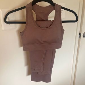 Brown Amazon Workout set